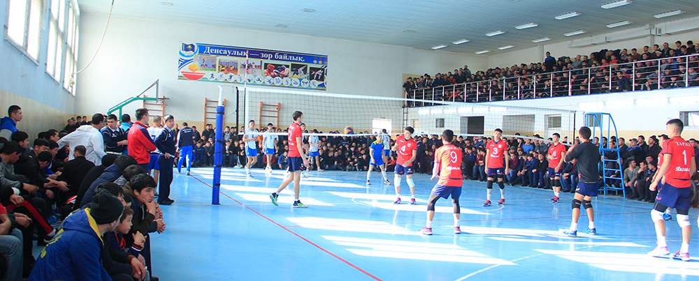 Түркістан облысында волейболдан халықаралық турнир өтті