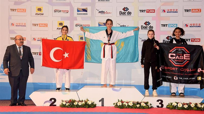 Қазақстан таеквондошылары Түркиядағы халықаралық турнирде 4 алтын жеңіп алды 