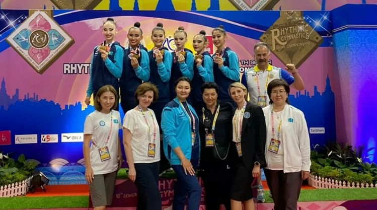Көркем гимнастикадан Азия чемпионатында Қазақстан тағы бір алтын иеленді