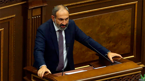 Армения парламенті Пашинянды ел премьері етіп сайлады