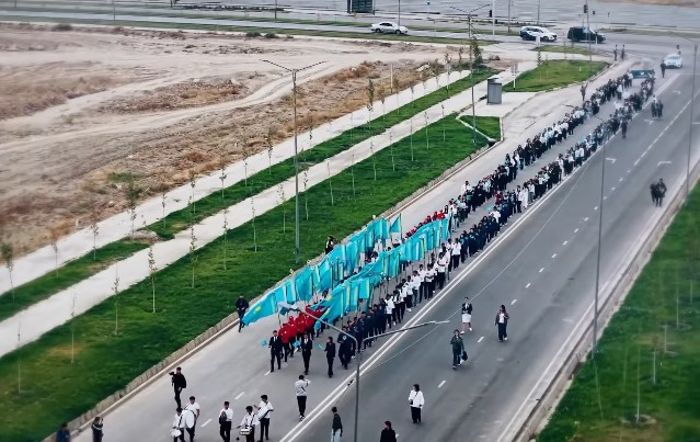 ШЫМКЕНТТЕ 500-ГЕ ЖУЫҚ ЖАС РЕСПУБЛИКА КҮНІНЕ АРНАЛҒАН ШЕРУГЕ ҚАТЫСТЫ ШЫМКЕНТТЕ 500-ГЕ ЖУЫҚ ЖАС РЕСПУБЛИКА КҮНІНЕ АРНАЛҒАН ШЕРУГЕ ҚАТЫСТЫ