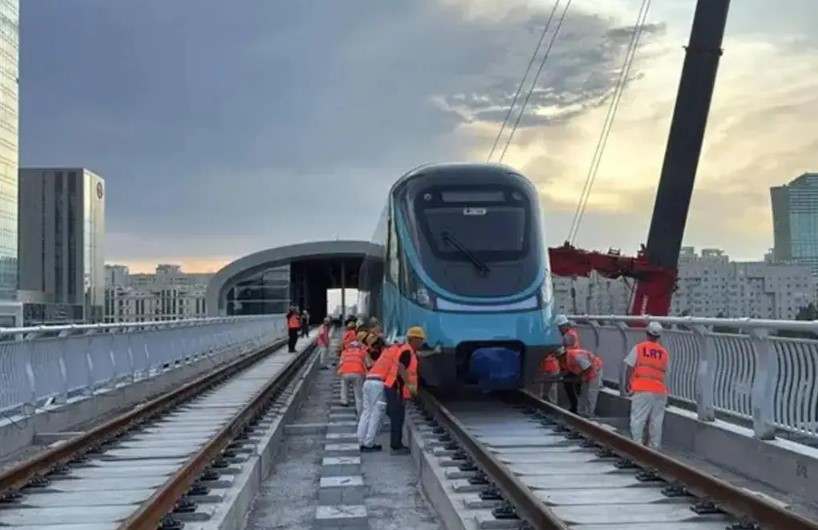 Астанадағы LRT Қосшы қаласына дейін созылатын болды Астанадағы LRT Қосшы қаласына дейін созылатын болды