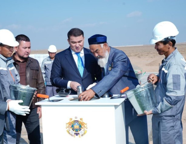 «Turan» АЭА аумағында 7 млрд теңгелік жаңа өндіріс орнының капсуласы қаланды «Turan» АЭА аумағында 7 млрд теңгелік жаңа өндіріс орнының капсуласы қаланды